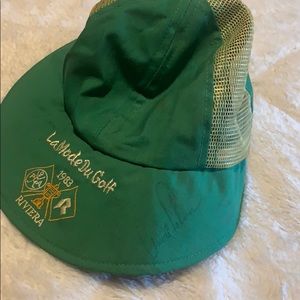 Signed Arnold Palmer golf hat